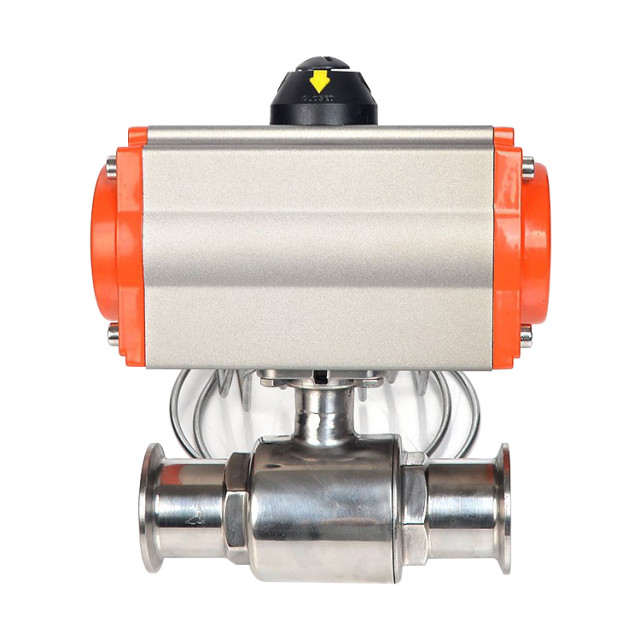 Pneumatic ball valve