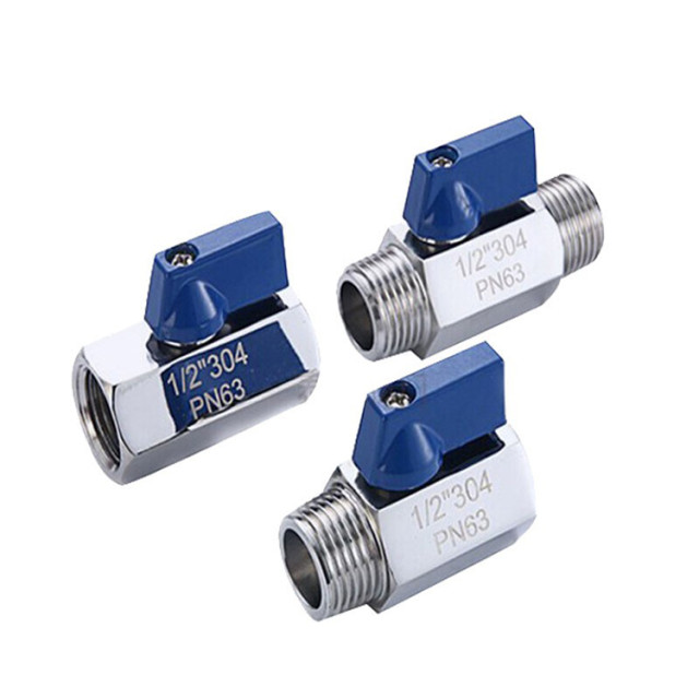 Mini male thread ball valve