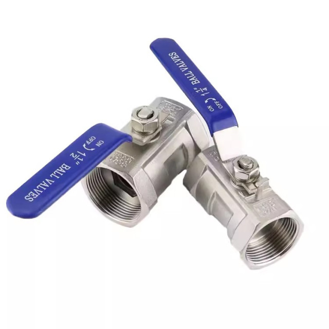 One-piece ball valve