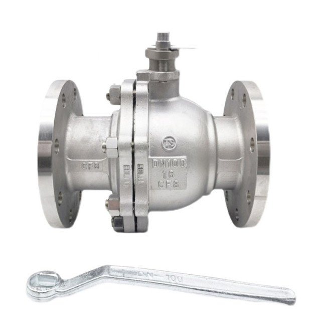 Flange ball valve