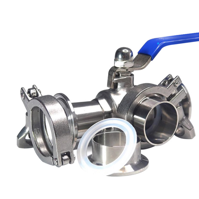 Quick-release ball valve complete set