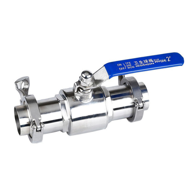 Quick-release ball valve complete set
