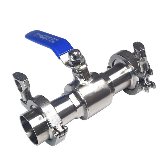Quick-release ball valve complete set