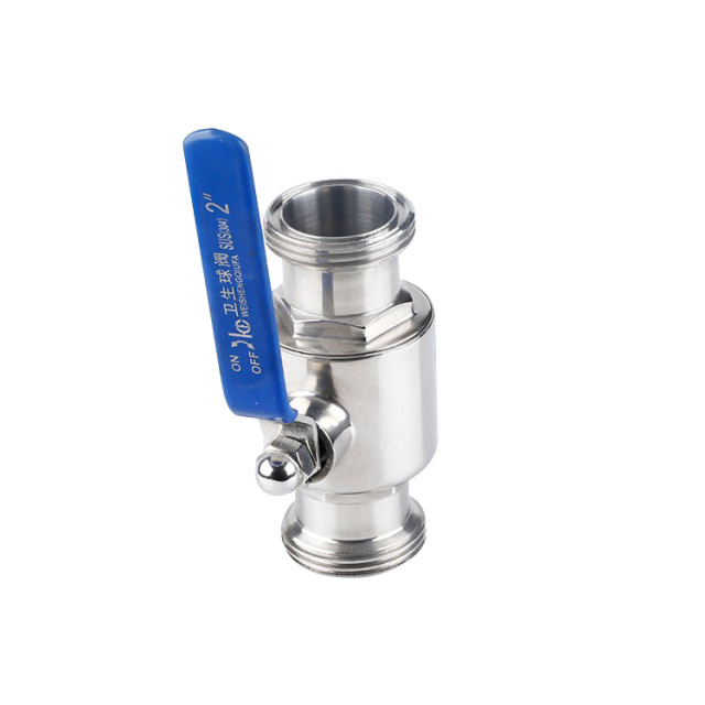 SMS round thread ball valve