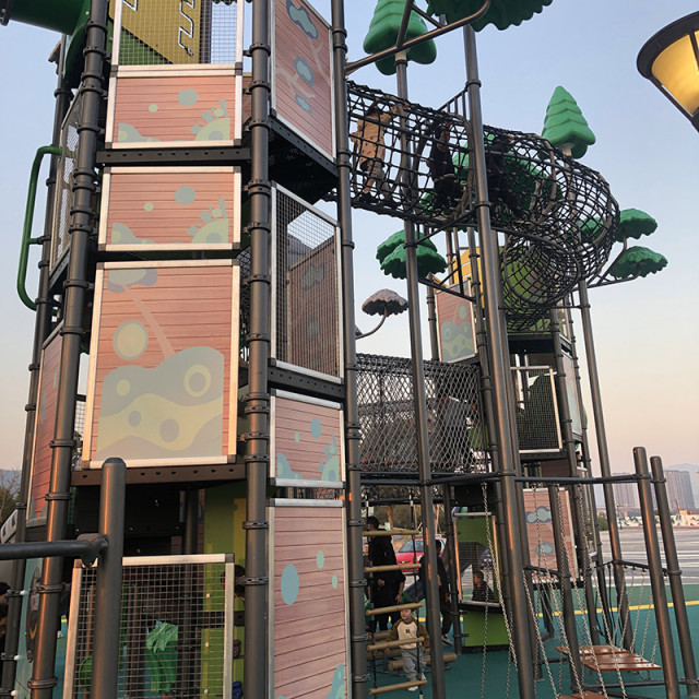 Multifunctional Outdoor Large Combination Slide