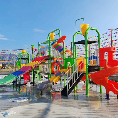 Water Park Water Playground Slide Combinations