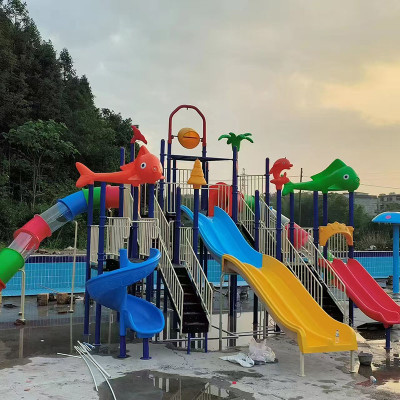 Water Park Water Playground Slide Combinations