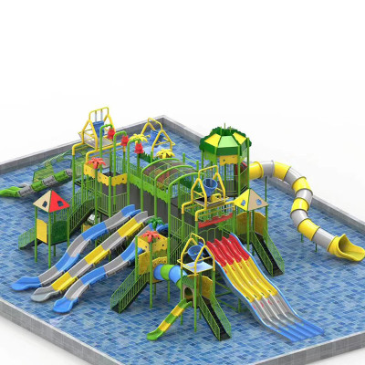 Water Park Water Playground Slide Combinations
