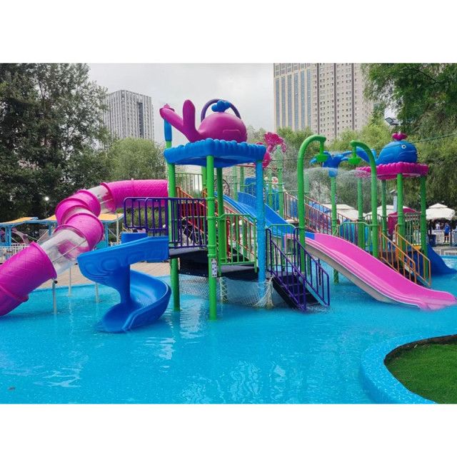 Water Park Water Playground Slide Combinations