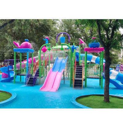 Water Park Water Playground Slide Combinations