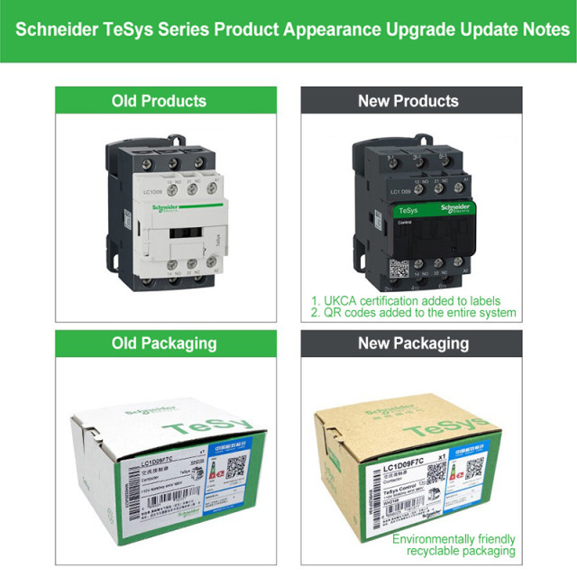 Schneider Contactor LC1D Series