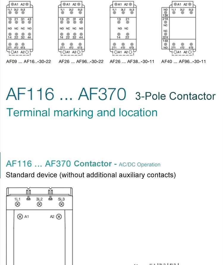 ABB Contactor AF Series