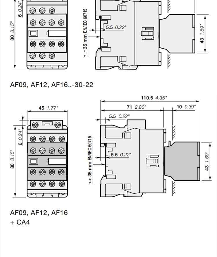 ABB Contactor AF Series