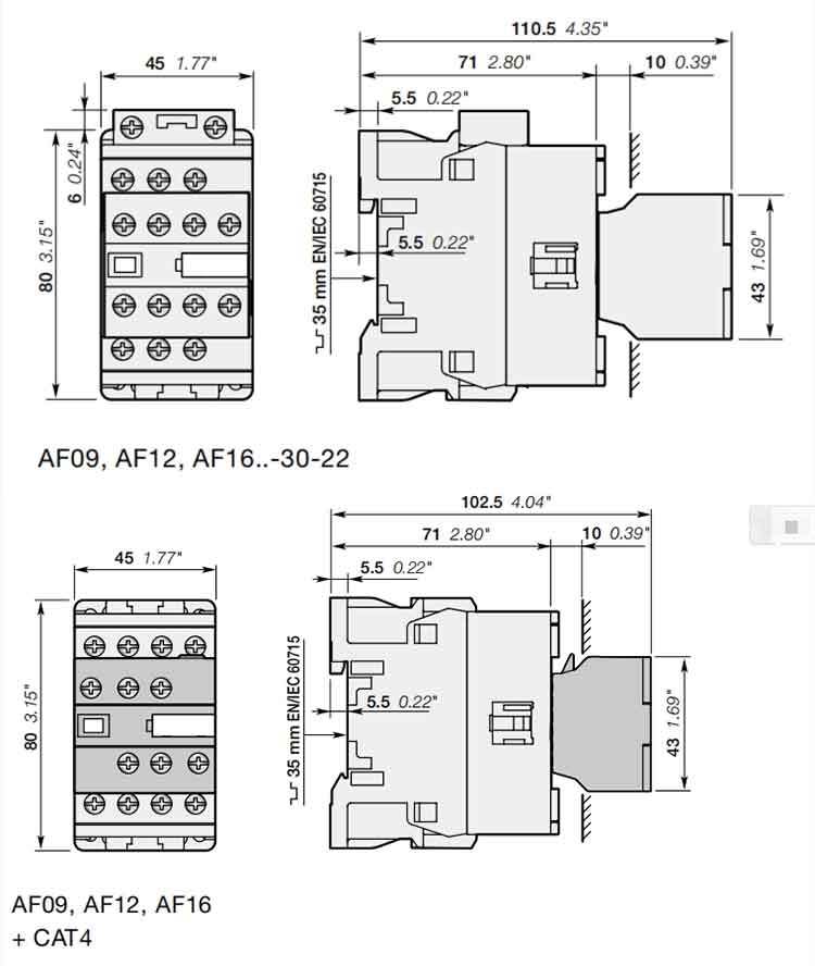 ABB Contactor AF Series