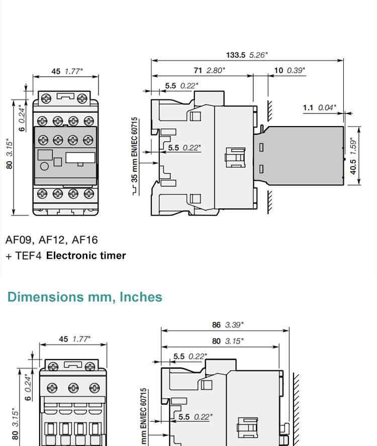 ABB Contactor AF Series