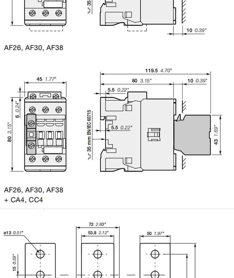 ABB Contactor AF Series