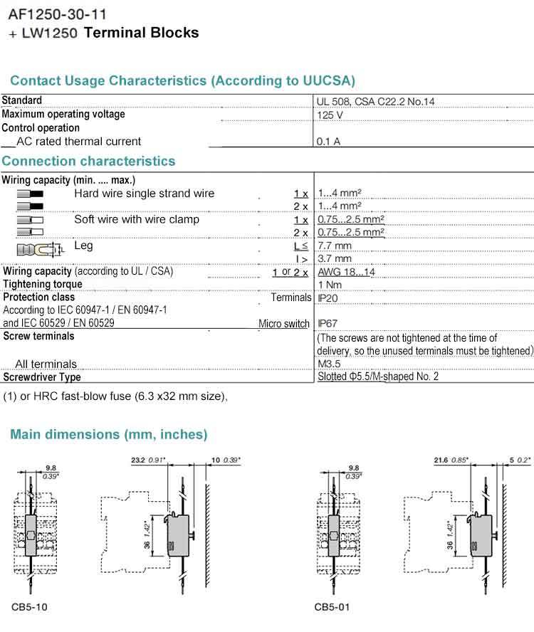 ABB Contactor AF Series