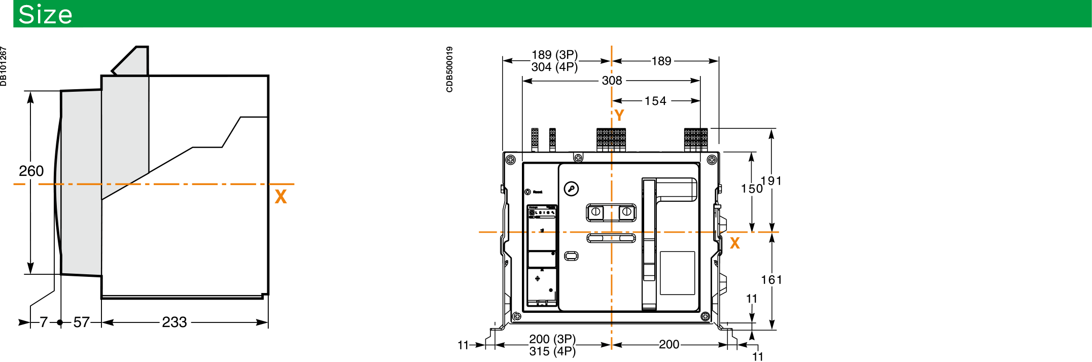 Circuit breaker MVS40