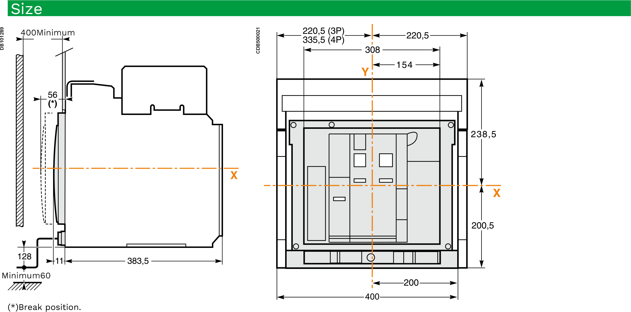 Circuit breaker MVS40