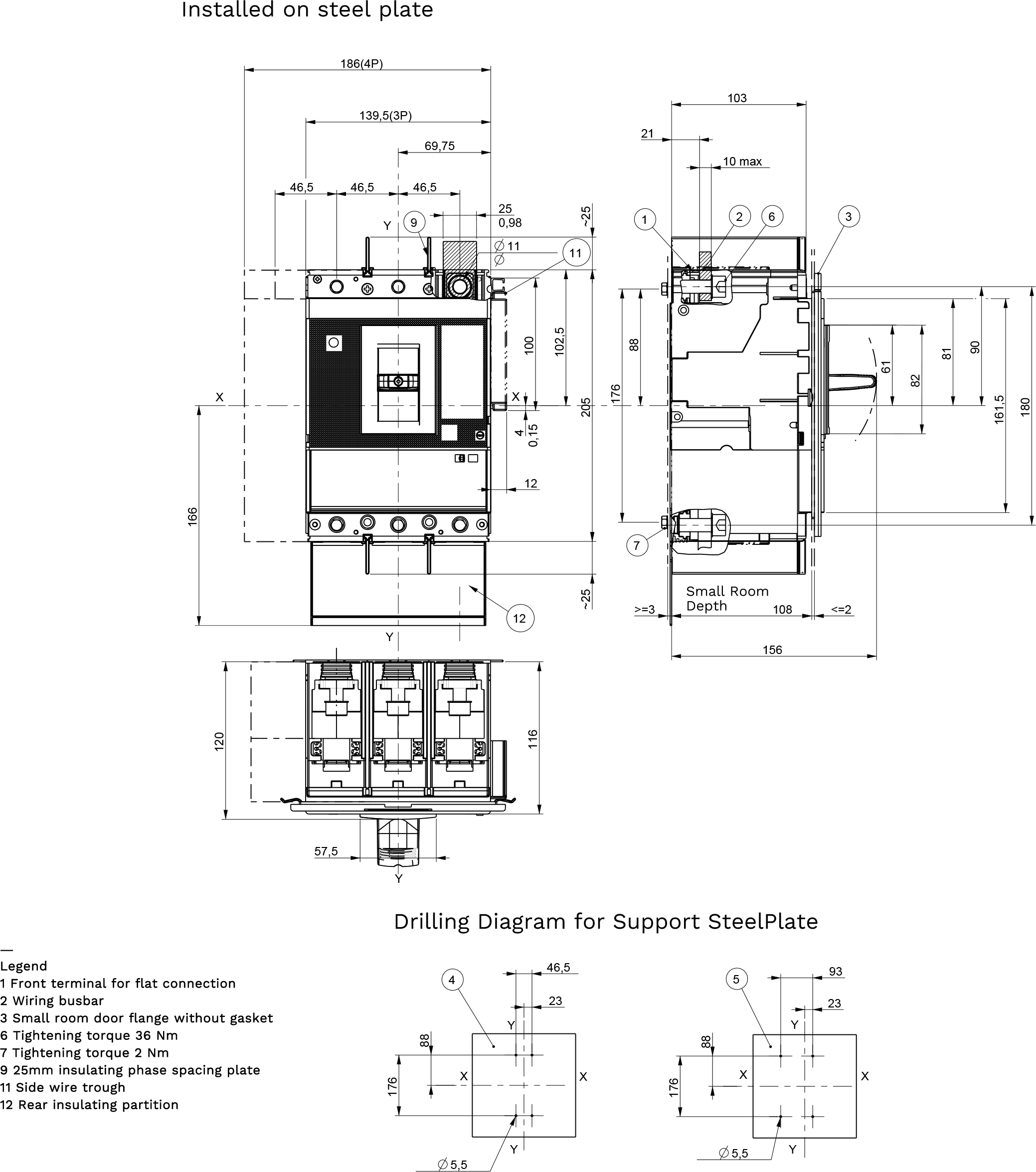 Tmax XT5 - Installation
