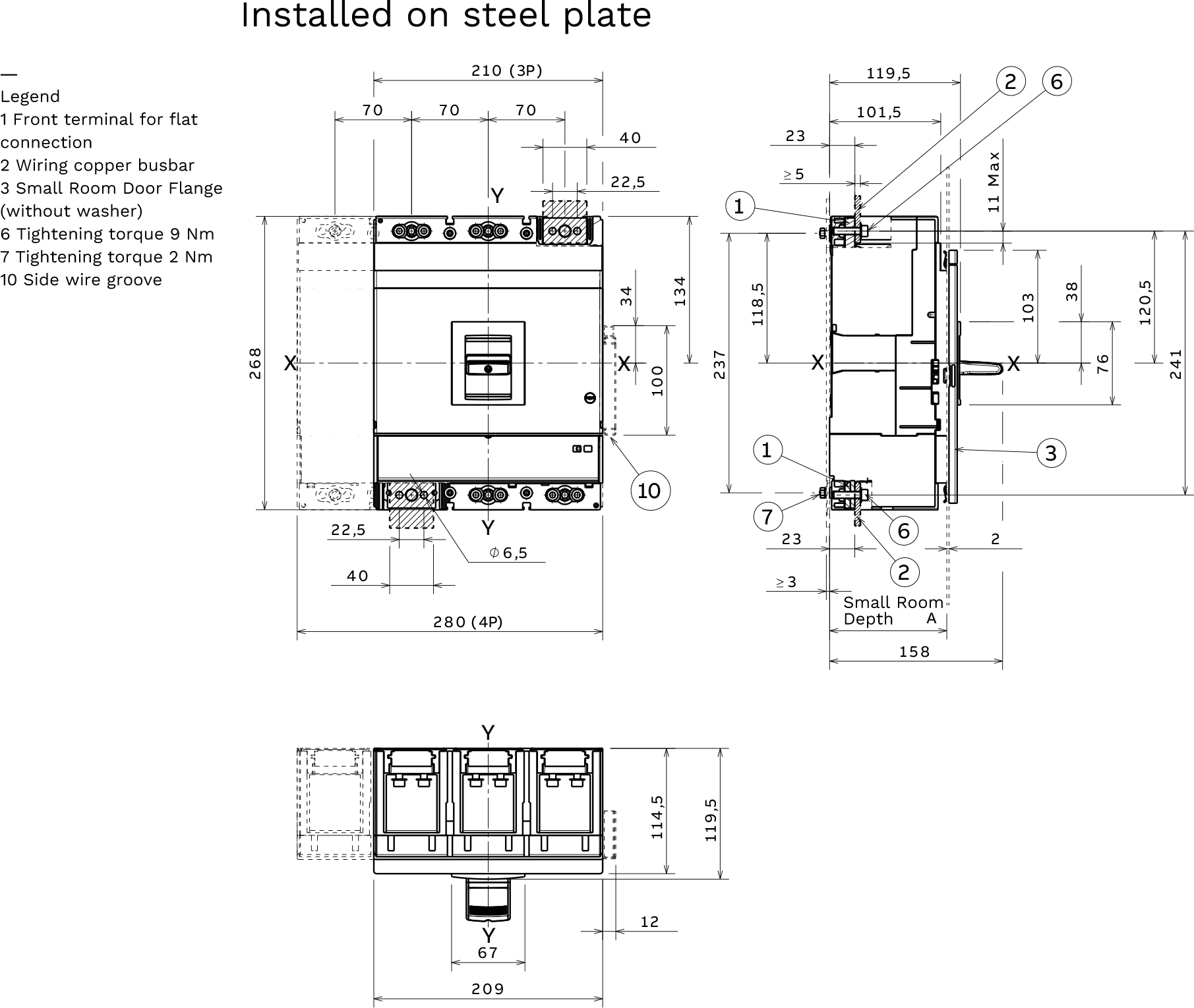 Tmax XT6 - Installation