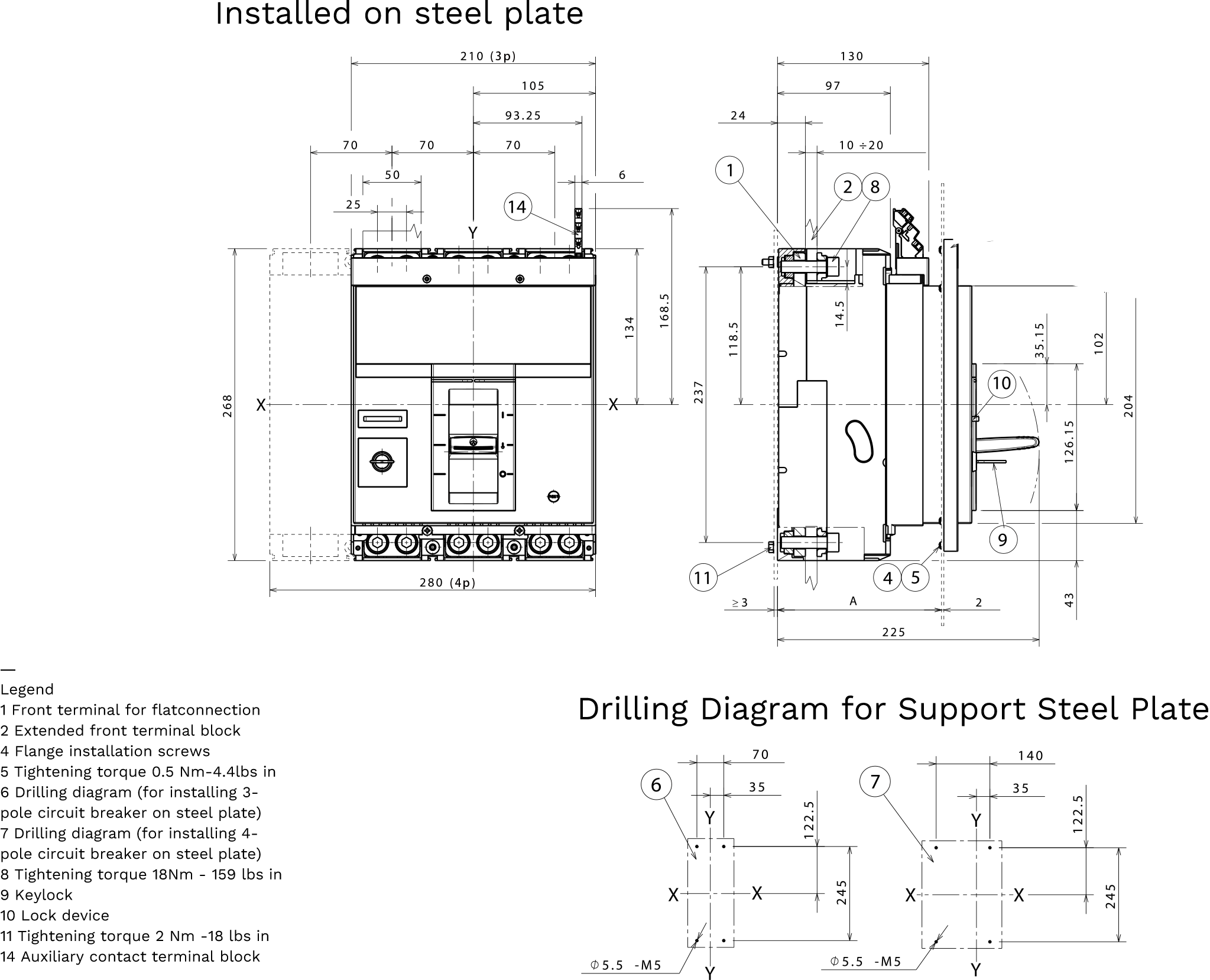 Tmax XT7- Installation