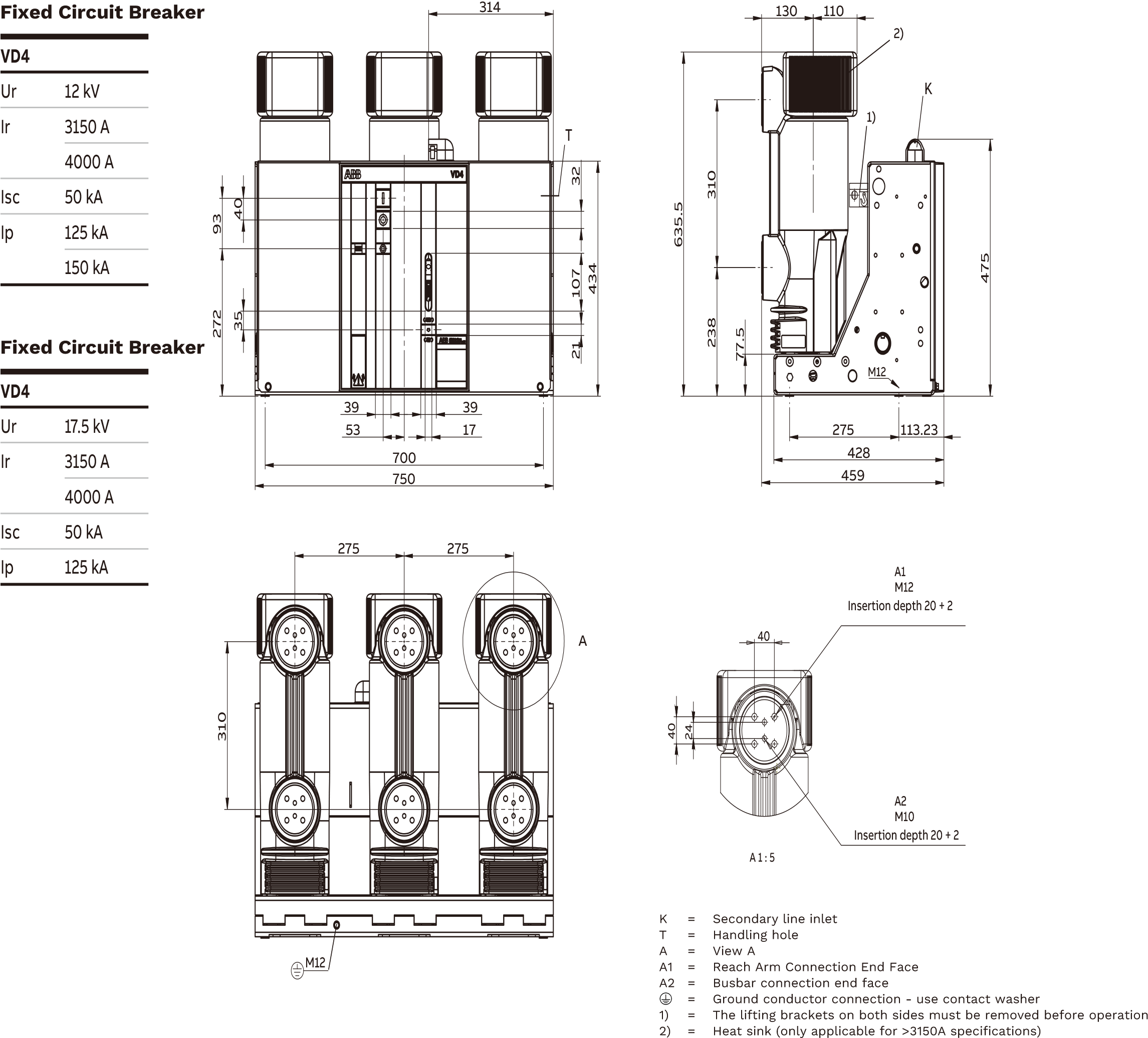 4-Fixed circuit breaker 12kV