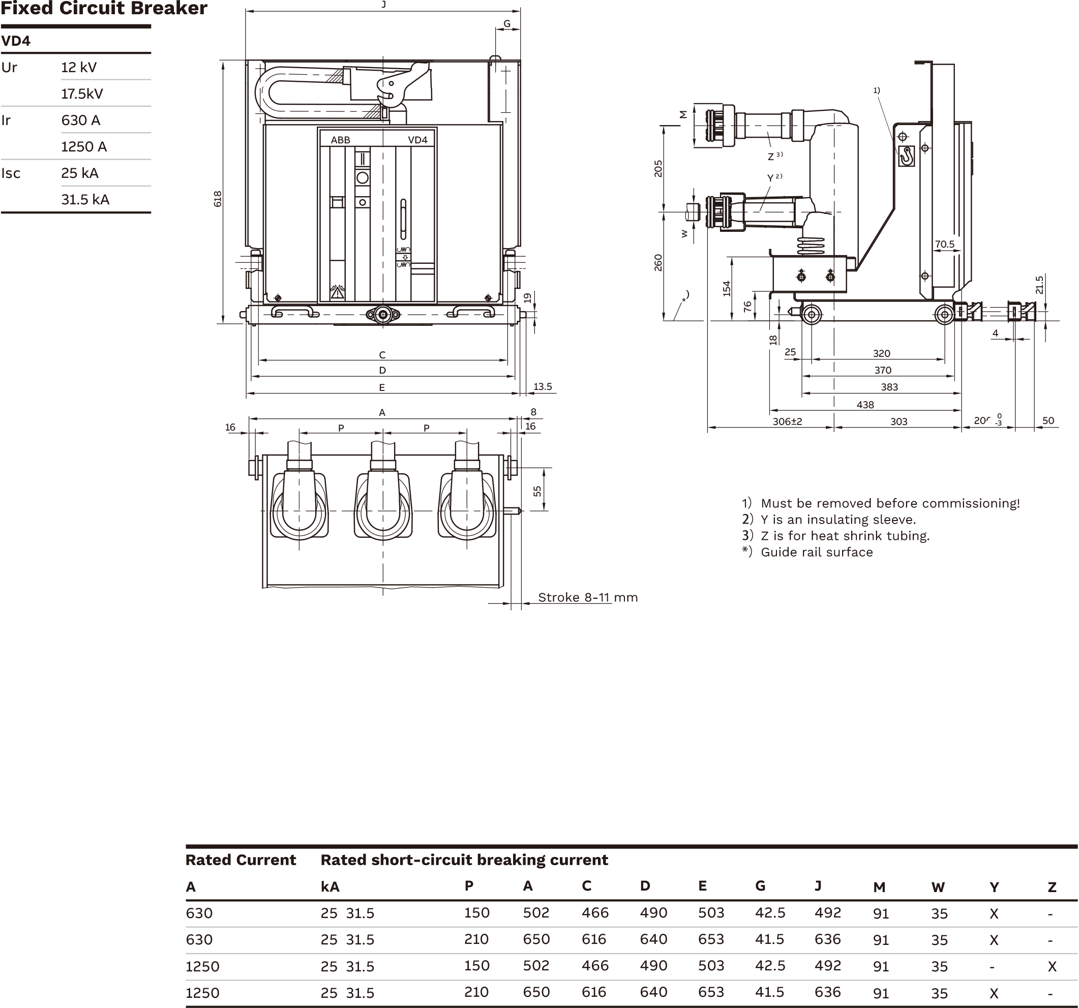 5-Fixed circuit breaker 12kV