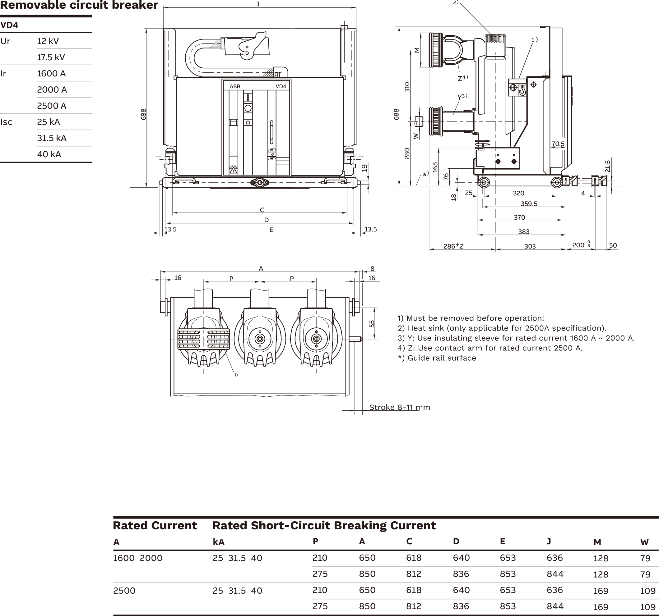 7-Withdrawable circuit breaker 12kV