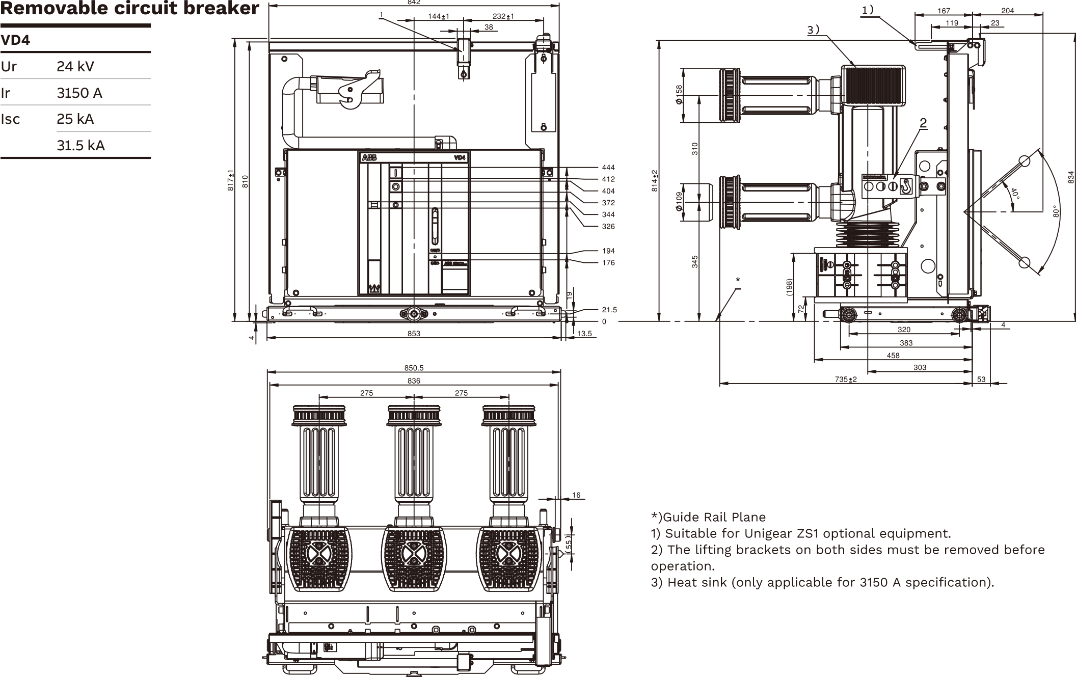 6-Withdrawable circuit breaker 24kV