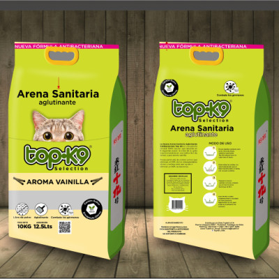 Cat litter woven bags