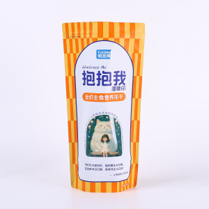 Pet snack stand-up bag