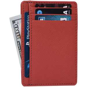 Hot Sale New Product Slim Credit Card Wallets PU Leather Wallet for Men and Women