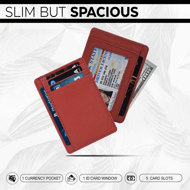 Hot Sale New Product Slim Credit Card Wallets PU Leather Wallet for Men and Women