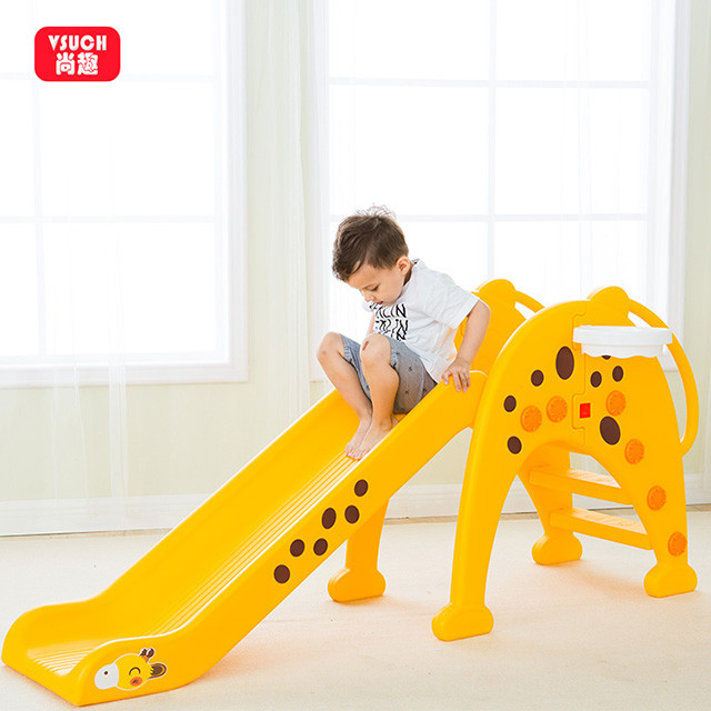 TR Layne Safe and Fun Giraffe Theme Toddler Slide, A Cute Kids