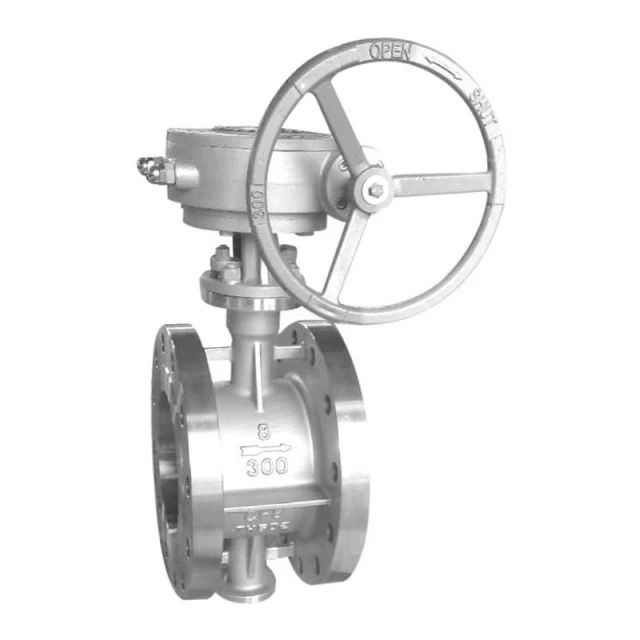 Worm Gear Stainless Steel Butterfly Valve