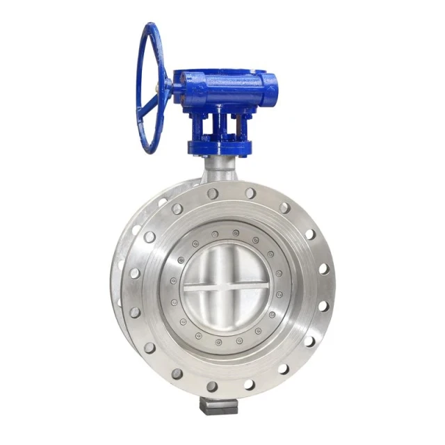Worm Gear Stainless Steel Butterfly Valve
