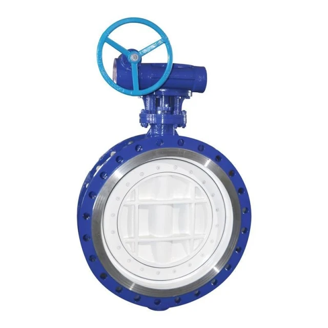 Worm Gear Flange Butterfly Valve