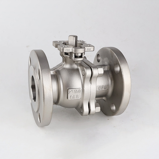 American standard high platform flange ball valve