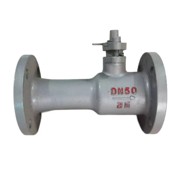 High-temperature ball valve