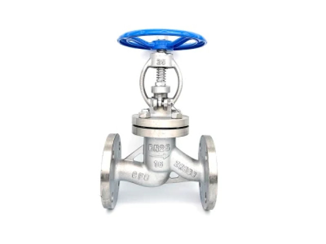 Flanged globe valve
