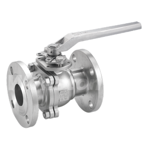 F150-2PC Ball Valve Flanged End With Mounting Pad ASME 150LBS