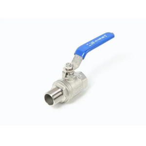 Two-piece Internal And External Threaded Ball Valve