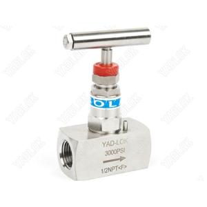 Female needle valve