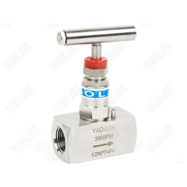 Female needle valve