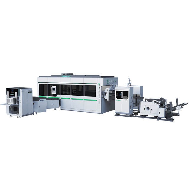 Oyang 16 - Leader Automatic Non Woven Box Bag Making Machine with Handle Online