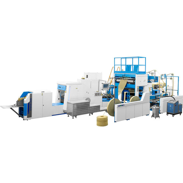 NEW WORLD A Square Bottom Paper Bag Machine With Twisted Handle Online