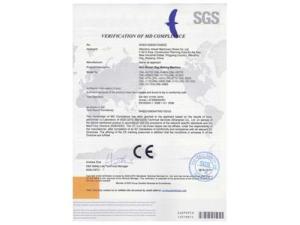 CE certificate for Non Woven Bag Making Machine