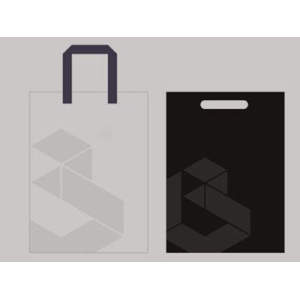 Printing process of non-woven shopping bag