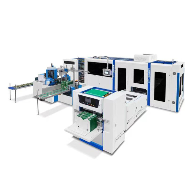 ZW-A12 Automatic sheets feeding paper bag making machine